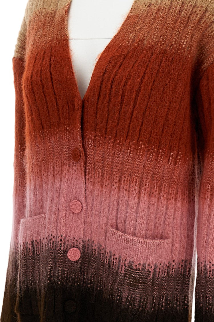 Fendi Wool Mohair Cardigan