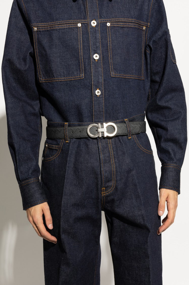 Ferragamo Reversible Leather Belt