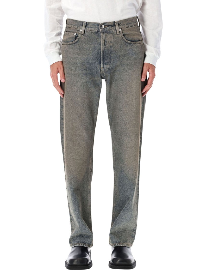 Haikure Grey Wash Vintage Relaxed Jeans