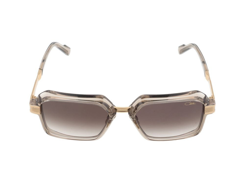 Cazal Oversized Translucent Frame Square Gradient Sunglasses
