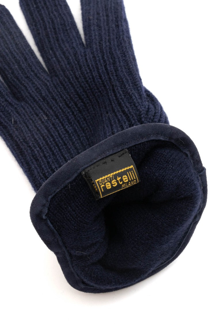 Restelli Cashmere Nappa Trim Gloves