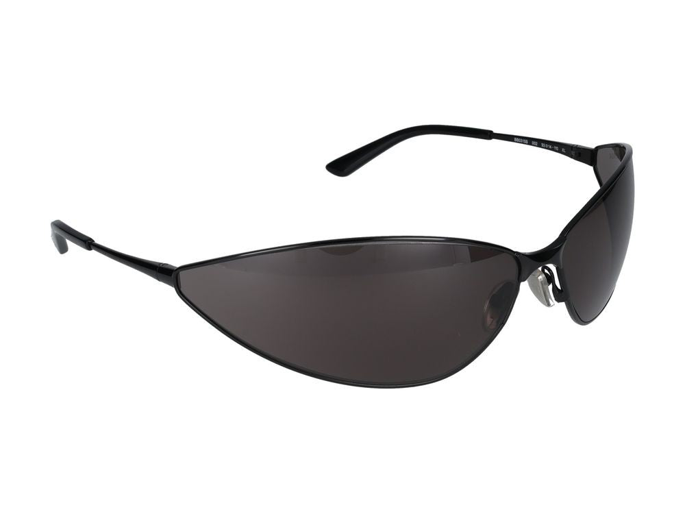 Balenciaga Black Bb0315s Metal Cat-Eye Sunglasses