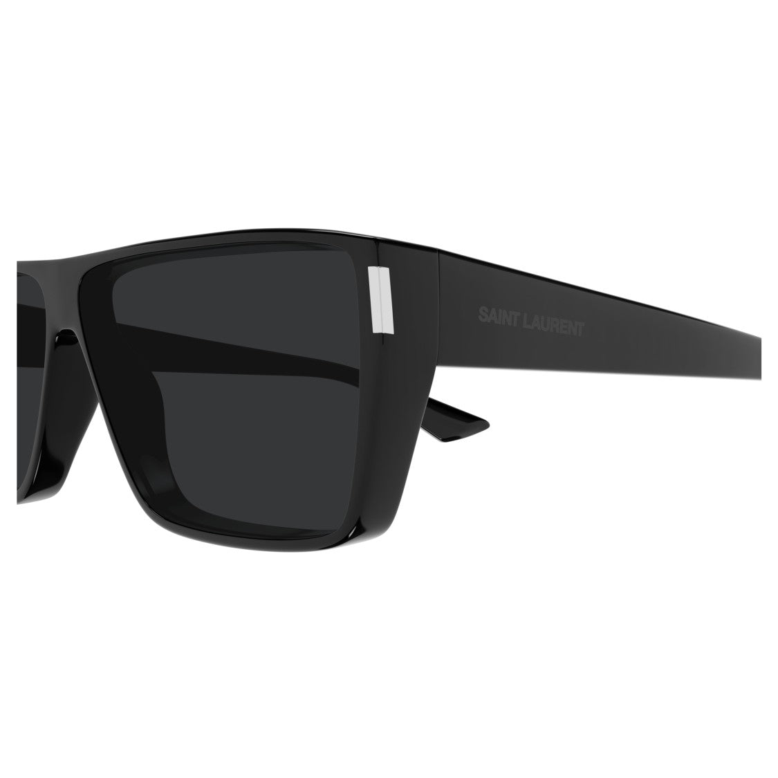 Saint Laurent Sl 757 Bold Rectangular Bio-Injected Sunglasses
