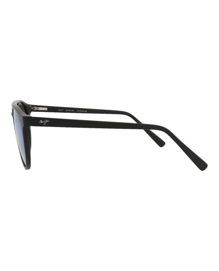 Maui Jim Round-Frame Injection Sunglasses