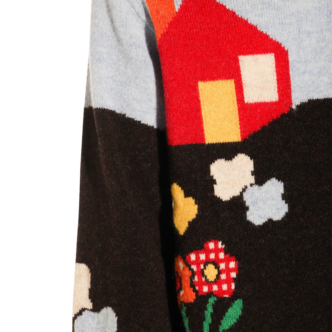 Moschino Multicolor Cashmere Knitwear