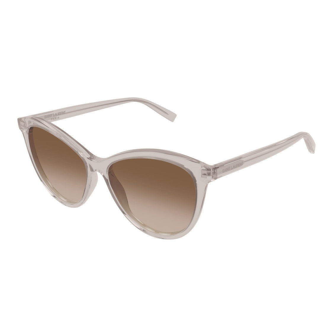Saint Laurent Translucent Acetate Cat-Eye Sunglasses