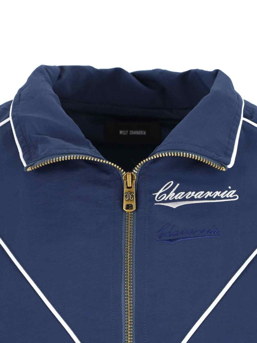 Willy Chavarria Bad Boy Zip Sweatshirt – Blue