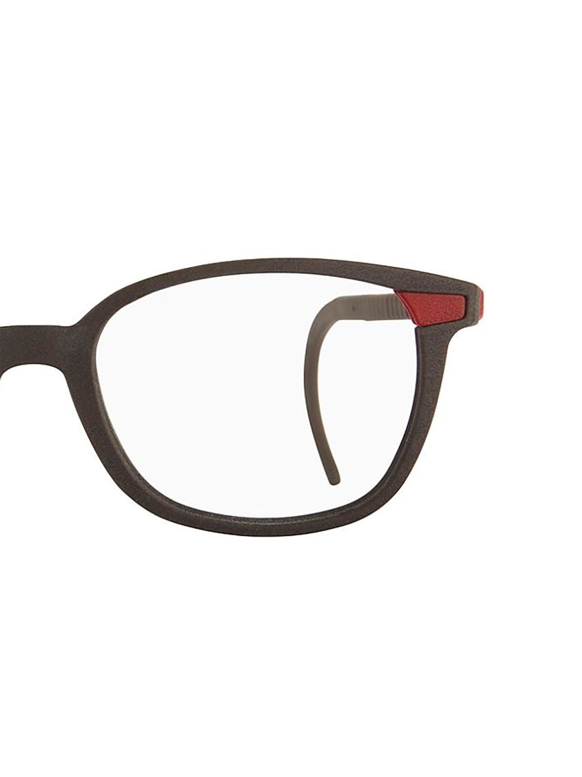Lookkino 03931.49 Rectangular Minimalist Red Sunglasses