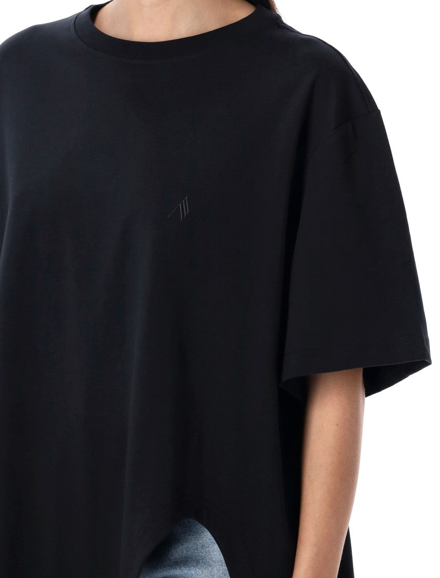 The Attico Black Oversize T-Shirt