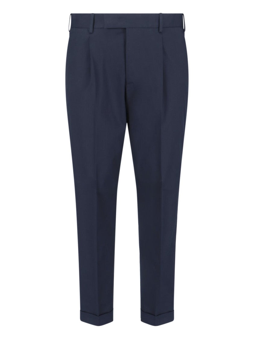 Pt Torino Tailored Trousers With Straight Leg Cut