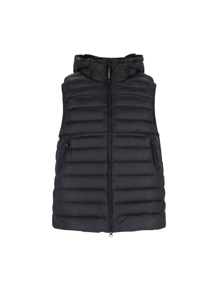 C.P. Company Quilted Puffer Gilet – Black