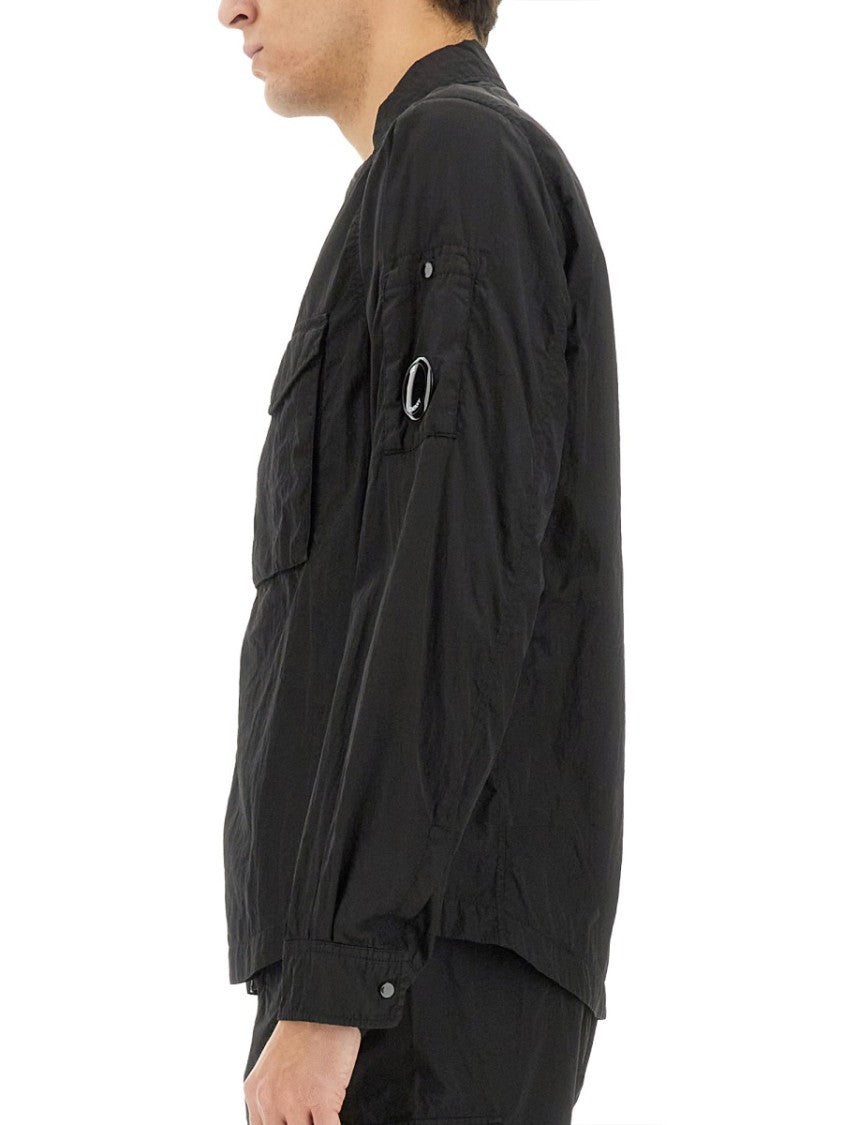 C.P. Company Black Shirt Jacket