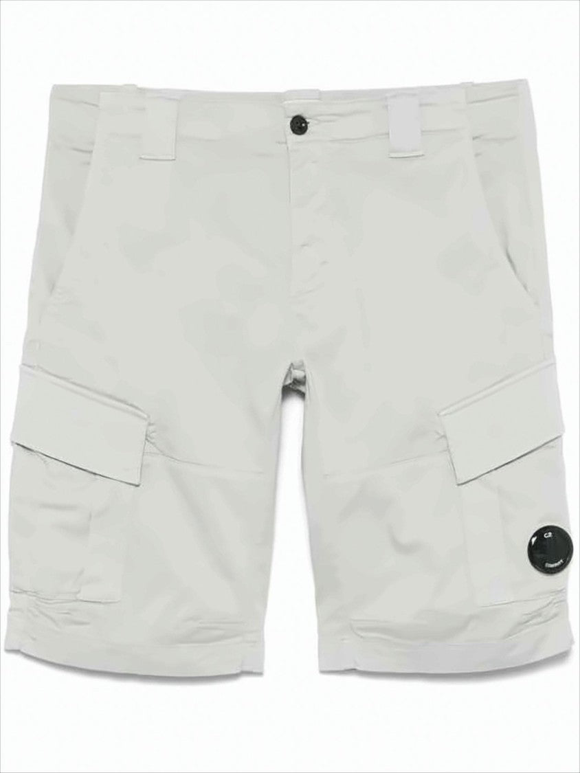 C.P. Company Tailored Utility Shorts With Round Lens Detail