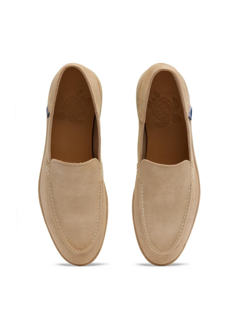 Vilebrequin Slip-On Suede Loafers With Embossed Logo