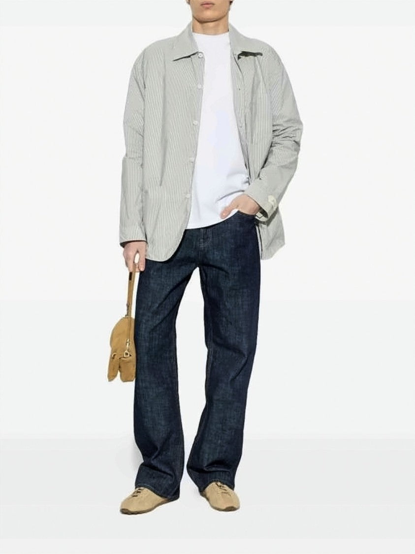 Jacquemus Straight-Leg Denim Jeans With Textured Cotton