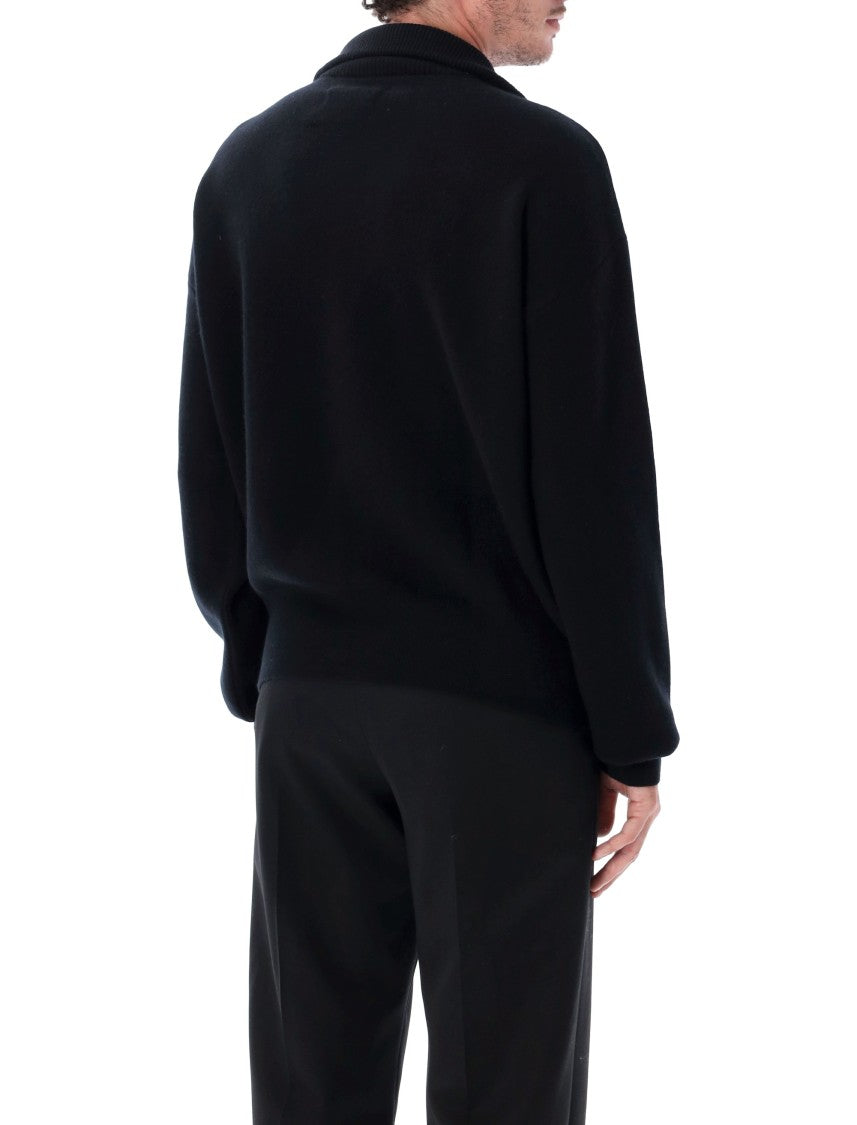 Extreme Cashmere Xtra Out Heavy Minimalist Zip-Up Cardigan
