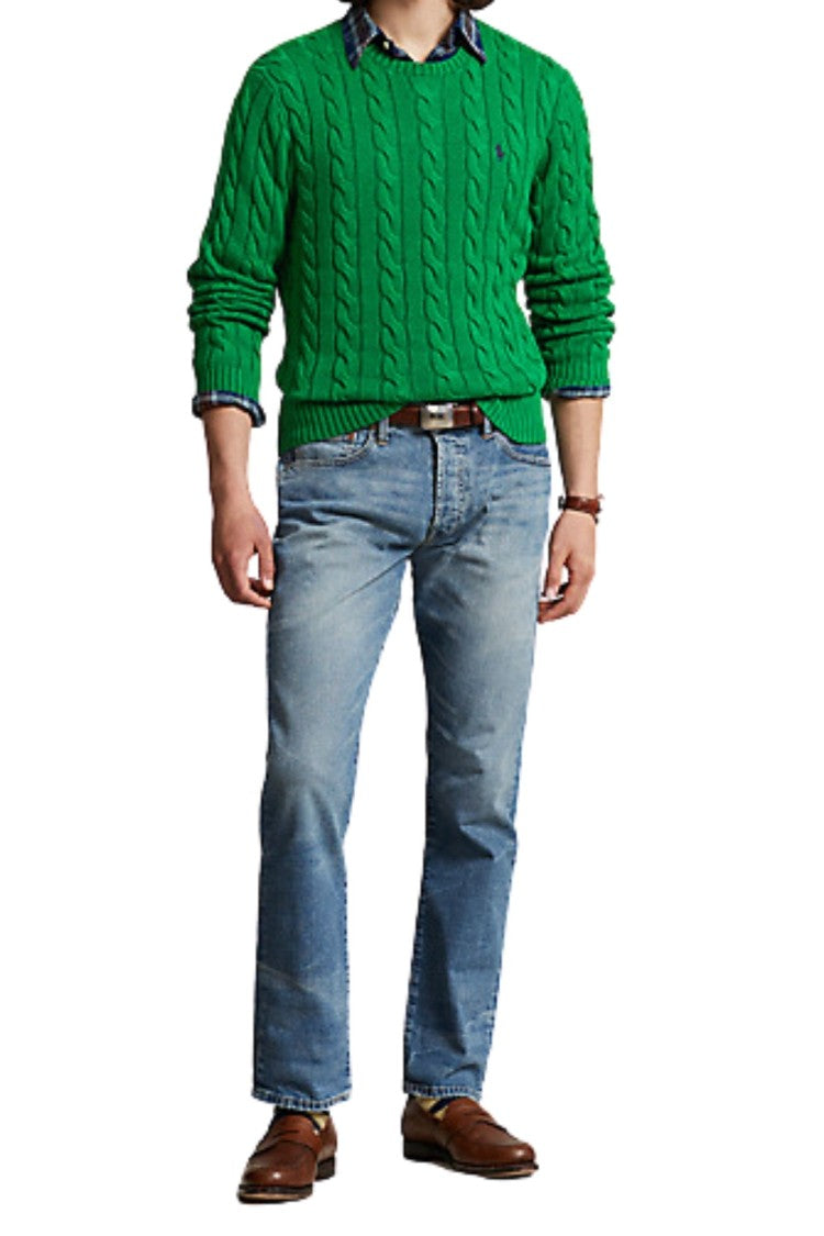 Polo Ralph Lauren Textured Cable Knit Sweater