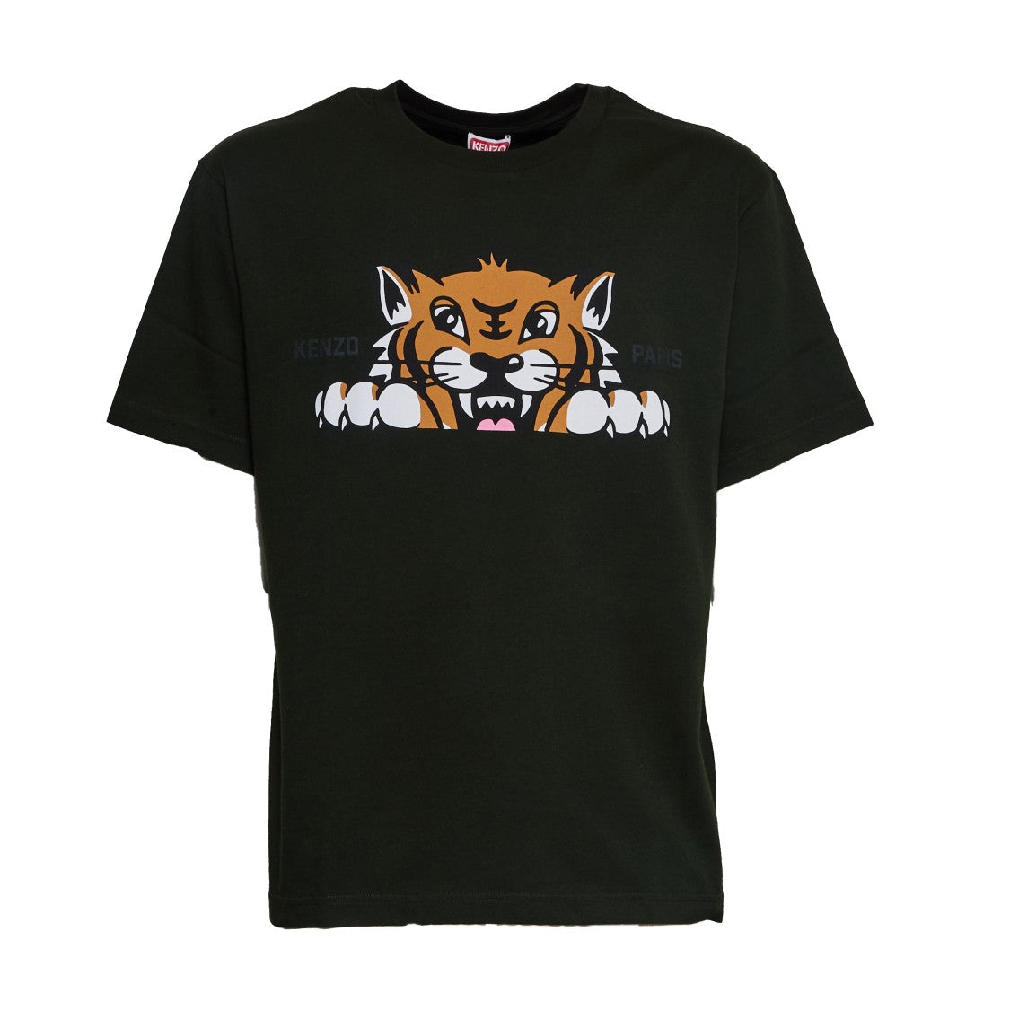 Kenzo Kenzo Happy Tiger Oversized Print T-Shirt