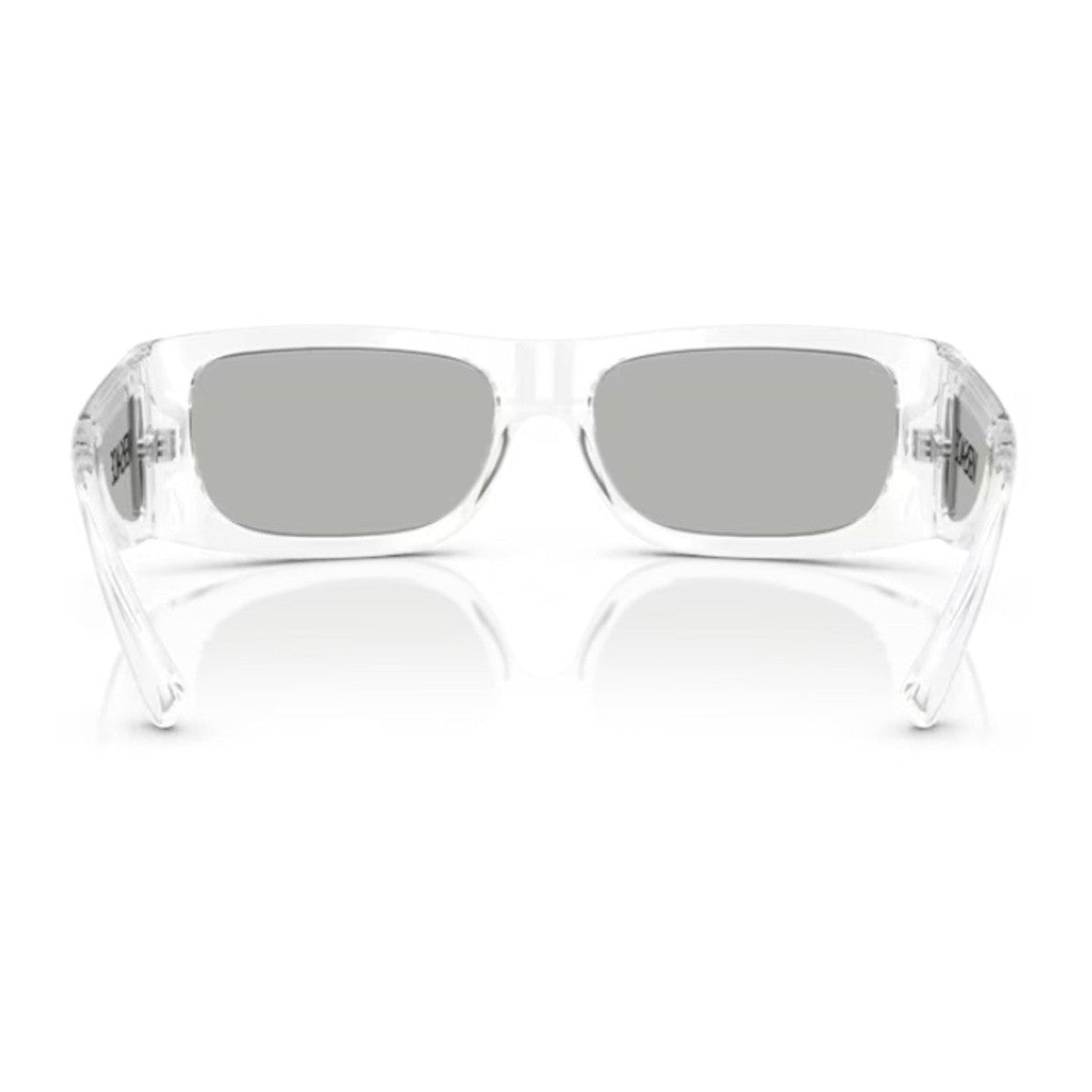 Versace Transparent 0Ve4482 Lens Logo Injected Rectangular Sunglasses