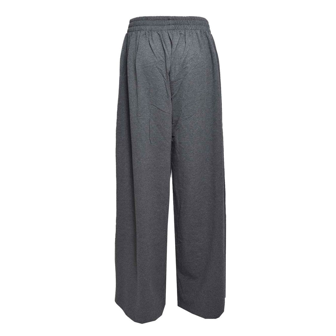 Norma Kamali Wide-Leg Stretch Cotton Sweatpants