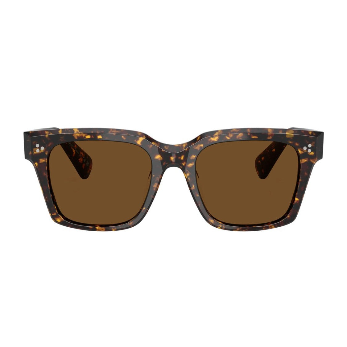Oliver Peoples Tortoise Atago Ollice Acetate Rectangular Sunglasses