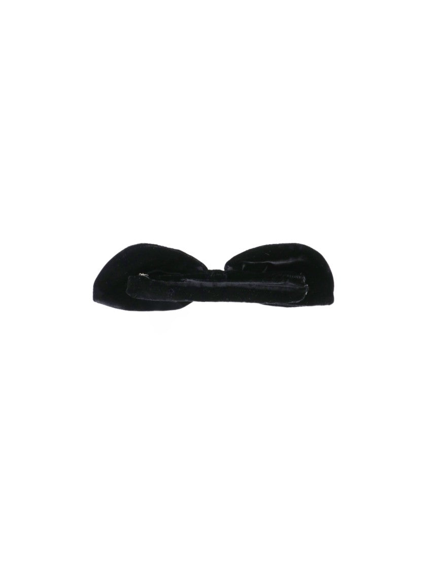 Valentino Garavani Black Velvet Adjustable Bow Tie