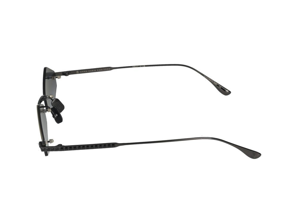 Anna-Karin Karlsson Sunglasses Anna-Karin Karlsson Crystal Nest - Triangle Black Grey 57/17/145