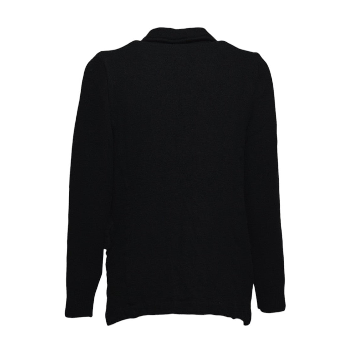 Comme Des Garçons Black Wool Single-Breasted Jacket