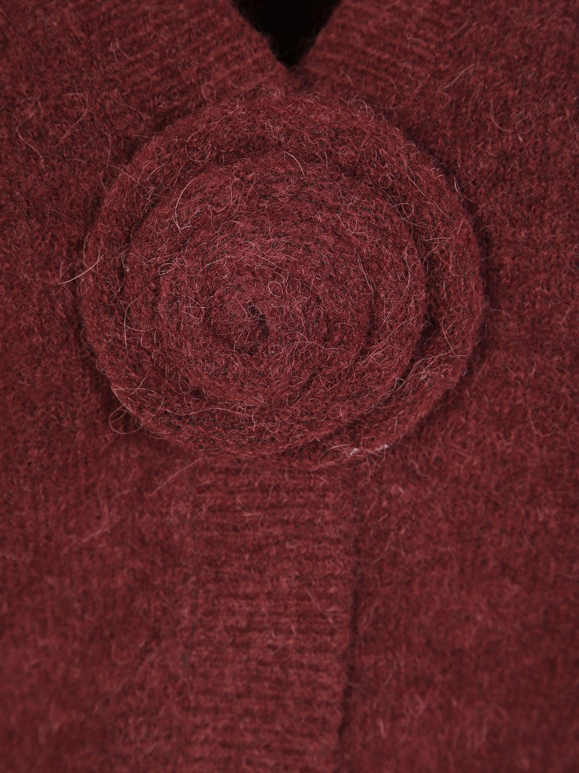 Rotate Knit Puffsleeve Cardigan