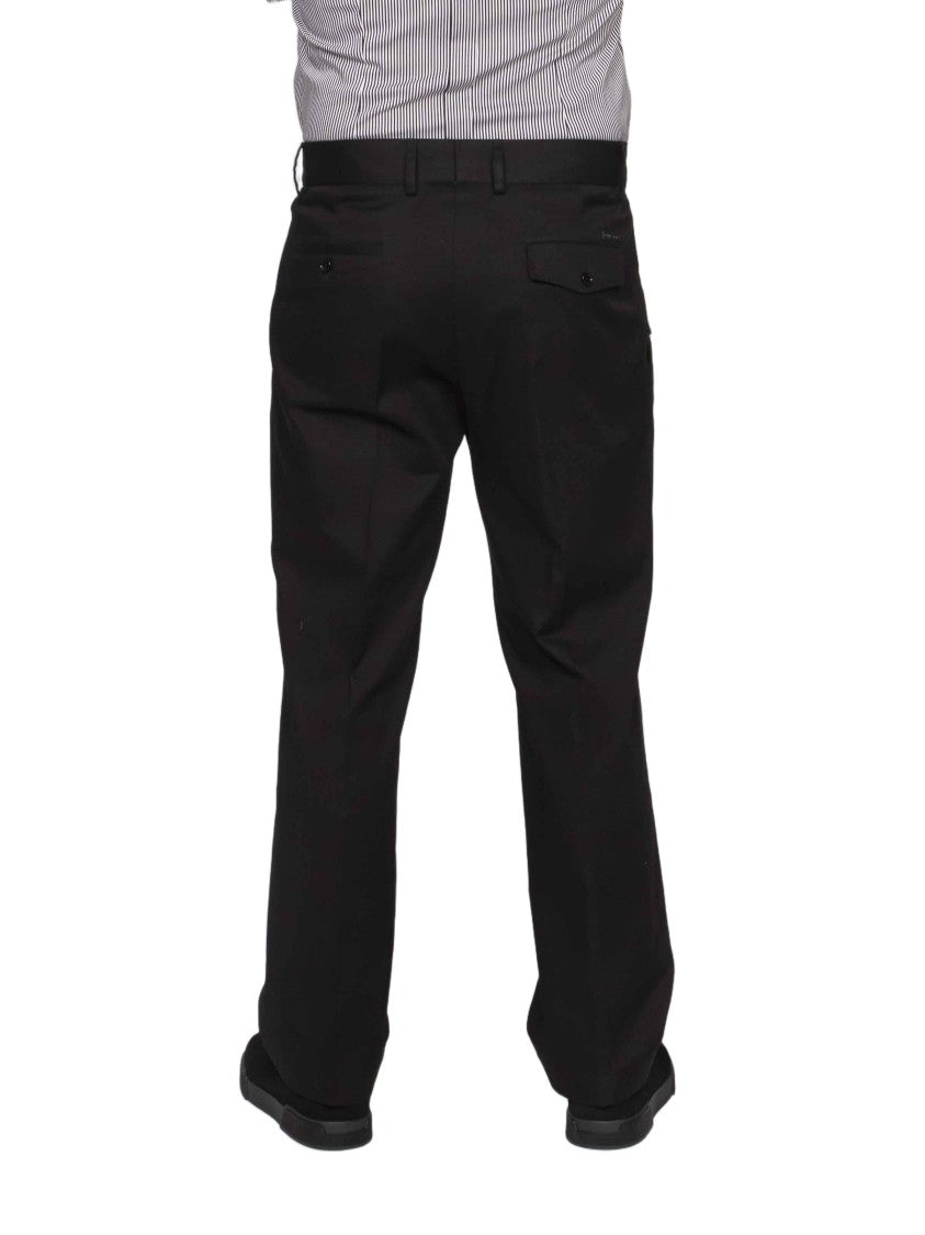 Dolce & Gabbana Relaxed-Fit Classic Waistband Straight-Leg Pants