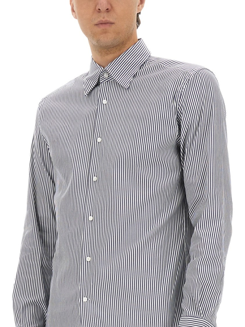 Boss Camel Classic Striped Button-Down Boss Shirt