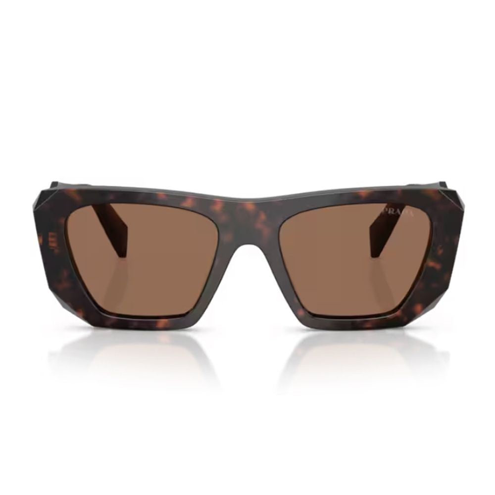 Prada Pr B18s Symbole Oversized Geometric Frame Sunglasses
