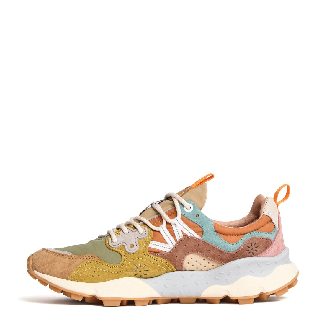 Flower Mountain Yamano 3 Suede Nylon Sneakers