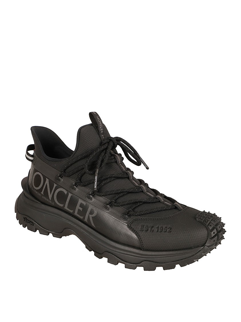Moncler Ripstop Black Sneakers
