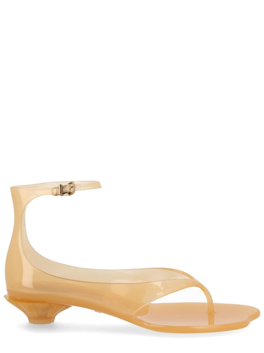 Chloé Chloe Jelly Translucent Tpu Sandals