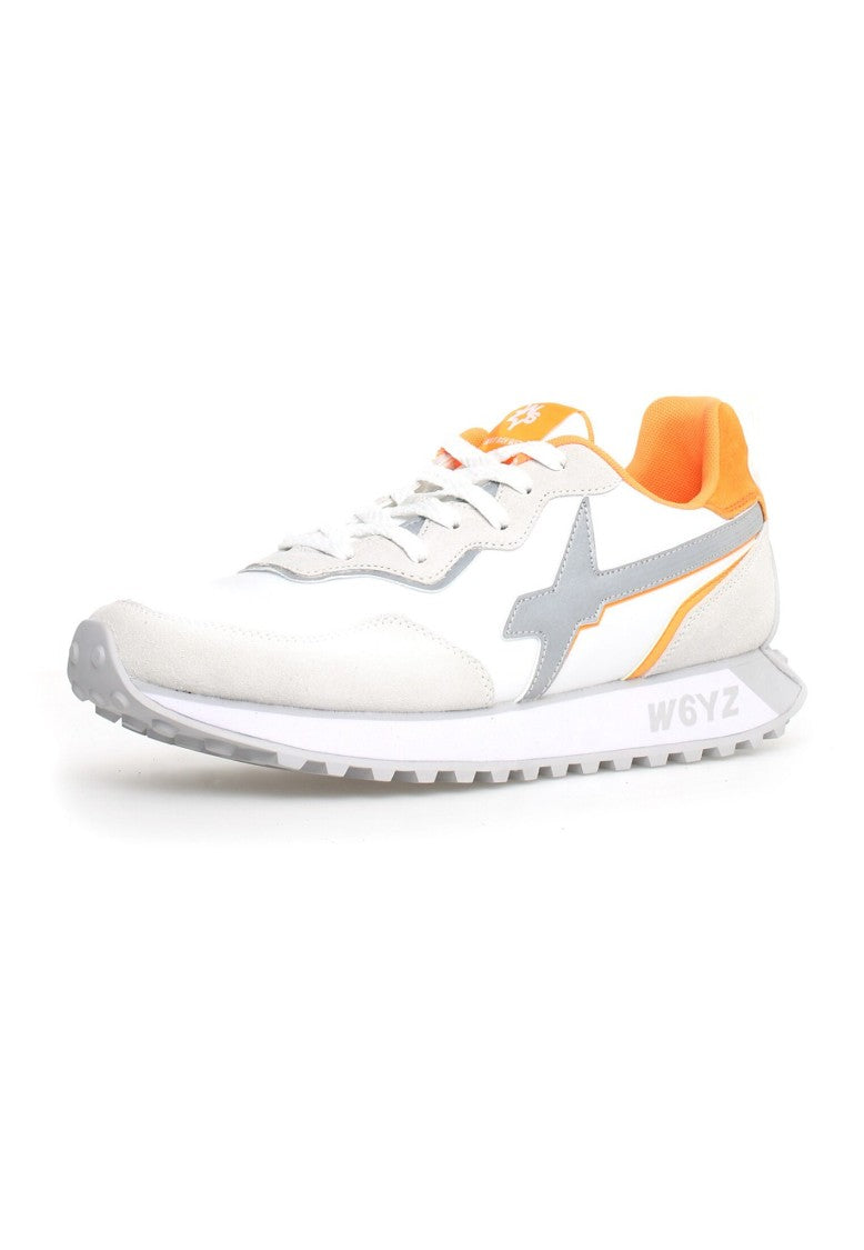 W6yz Technical Fabric Sneakers Suede Inserts Urban