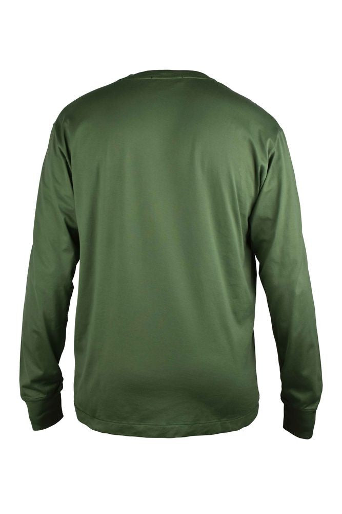 Stone Island Green Cotton T-Shirt