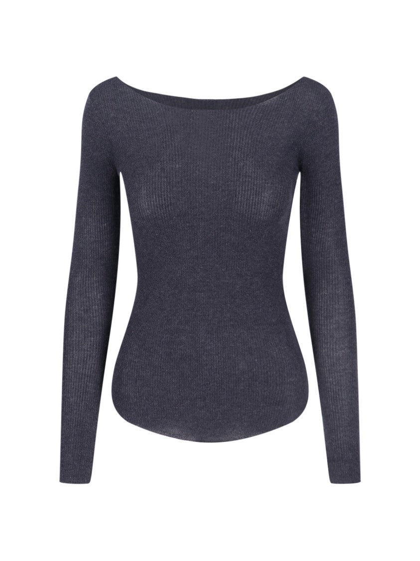 Isabel Marant Cashmere-Silk Knit Top – Black
