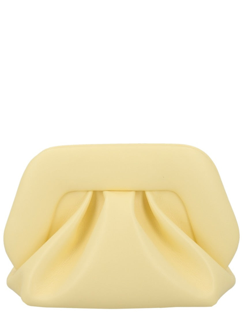 Themoirè Neutrals Bios Small Ruched Handbag