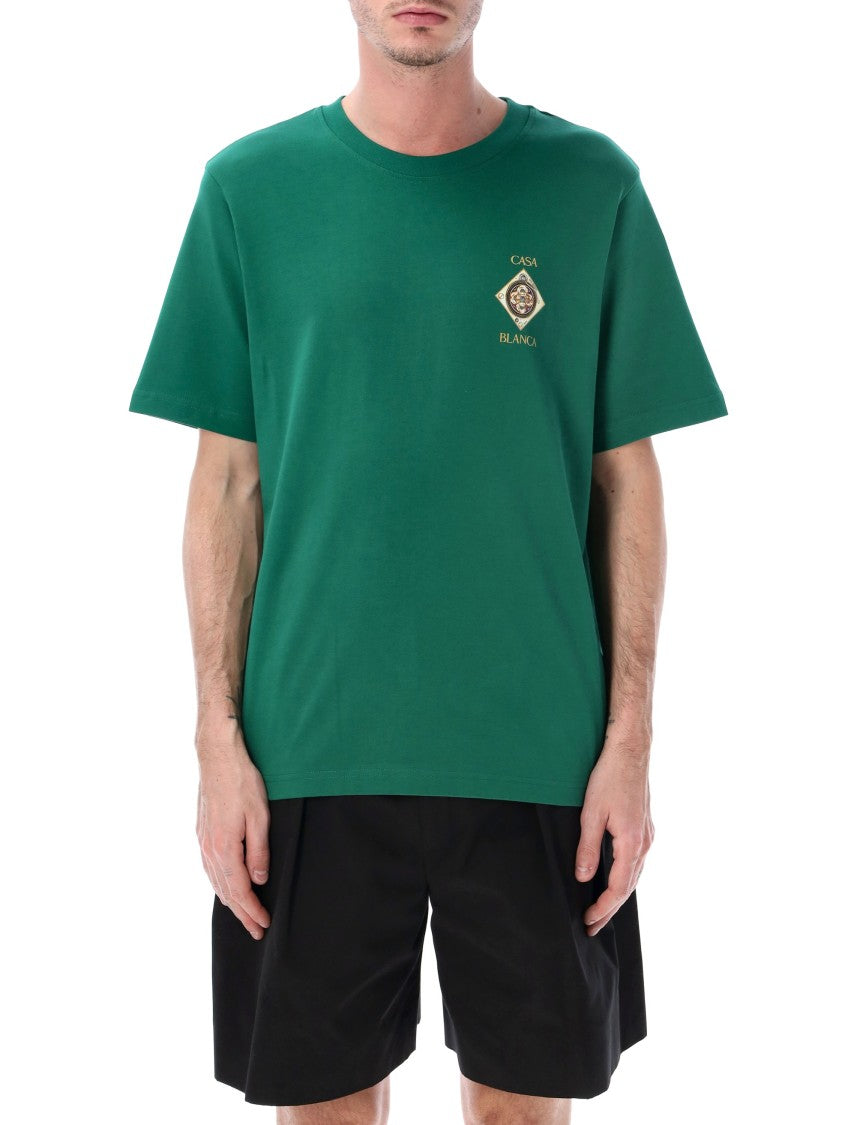 Casablanca Plafond Orné De Musique Green T-Shirt