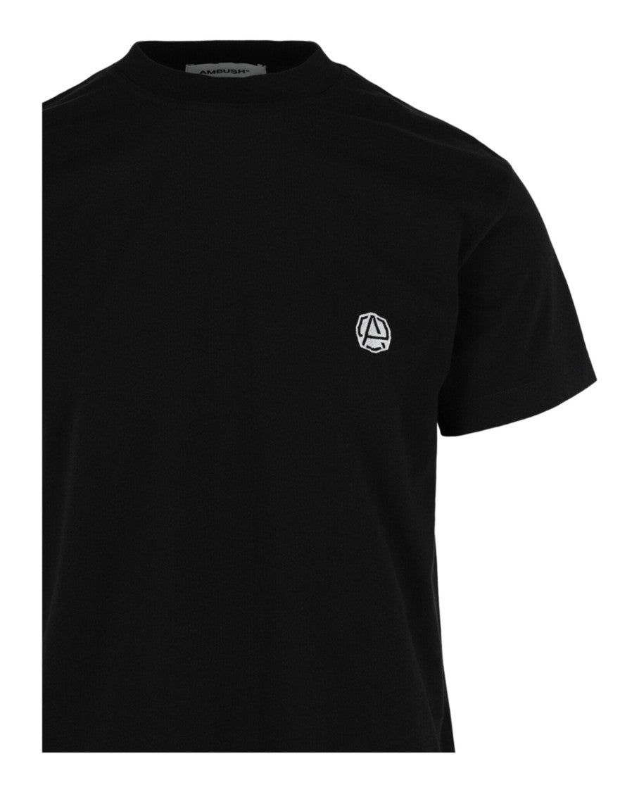 Ambush Emblem Crewneck T-Shirt With Subtle Logo Embroidery