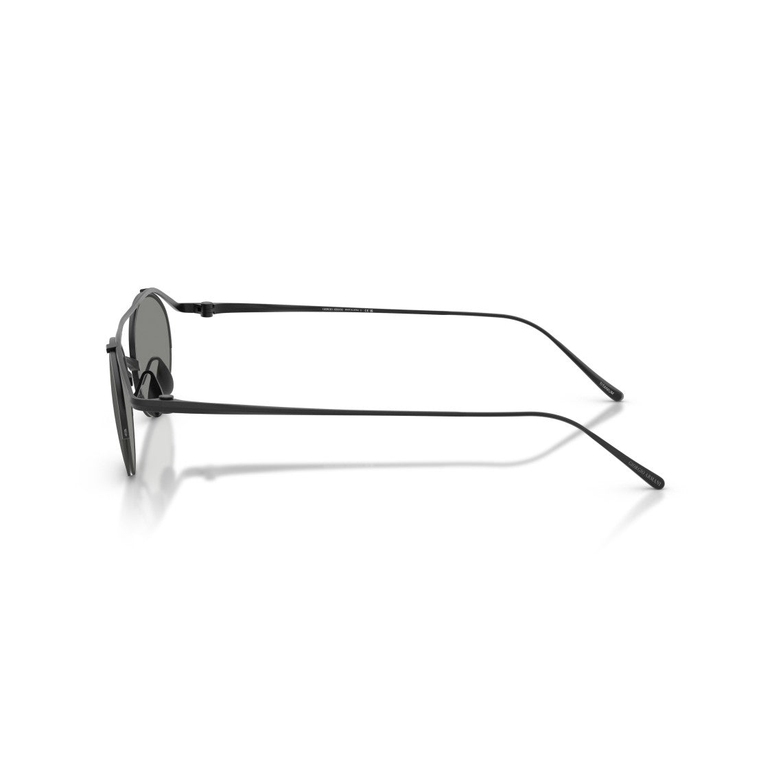 Giorgio Armani 0Ar6172t Titanium Frame Sunglasses With Oval Lenses