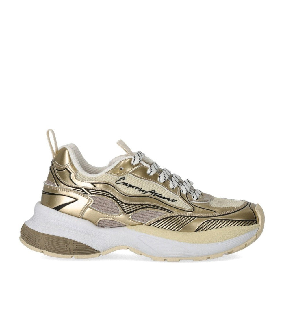 Emporio Armani Gold Sneaker