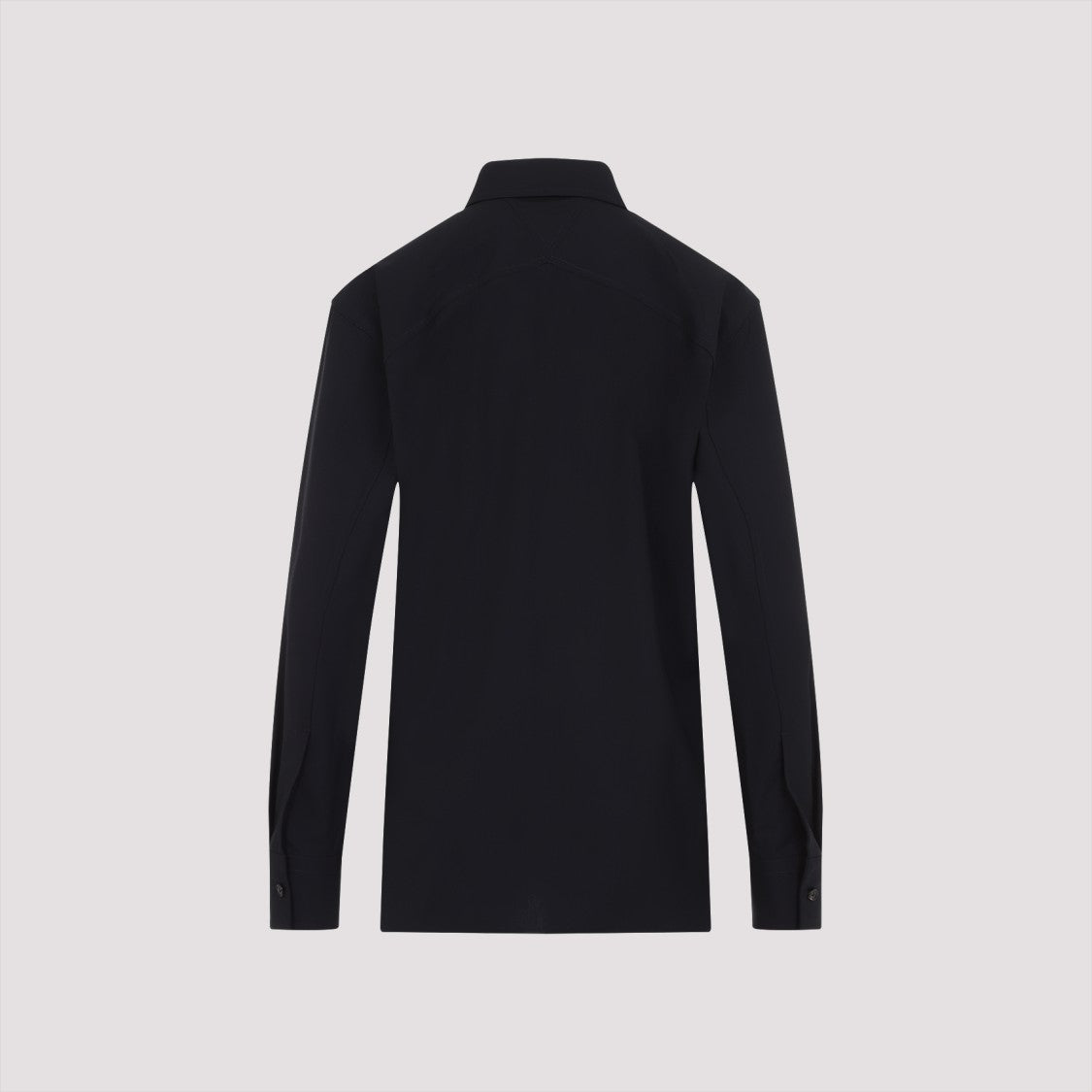 Bottega Veneta Midnight Blue Wool Fine Shirt