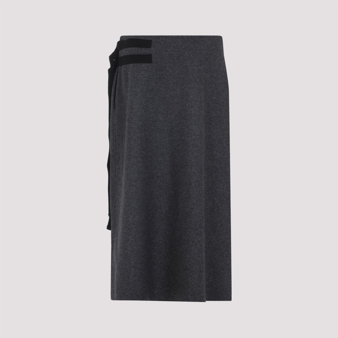 Jil Sander Tailored High-Waisted Maxi Skirt With Aesthetic