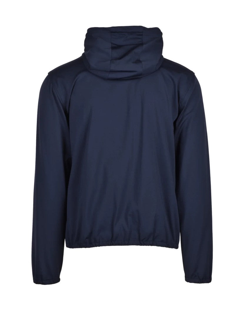 Tombolini Blue Polyamide Elastane Stretch Tracksuit