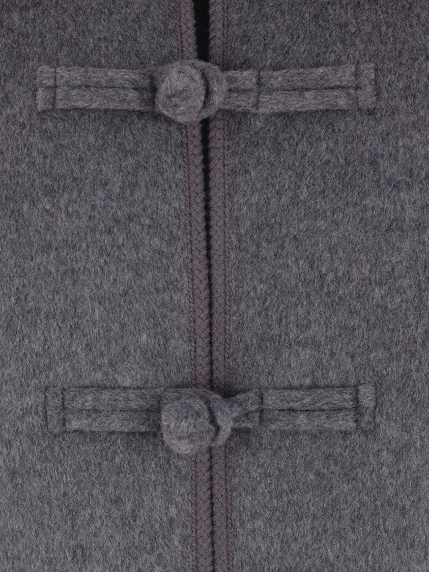 Róhe Embroidered-Trim Crew-Neck Jacket