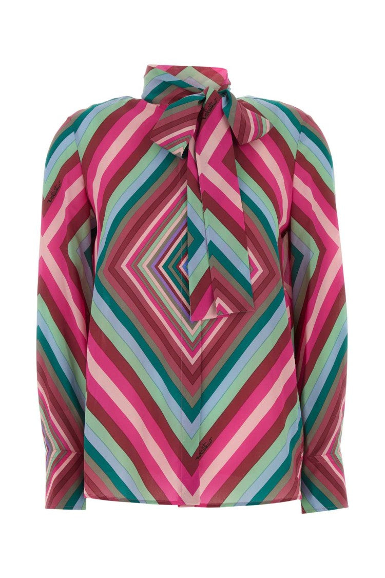 Valentino Garavani Printed Crepe Shirt