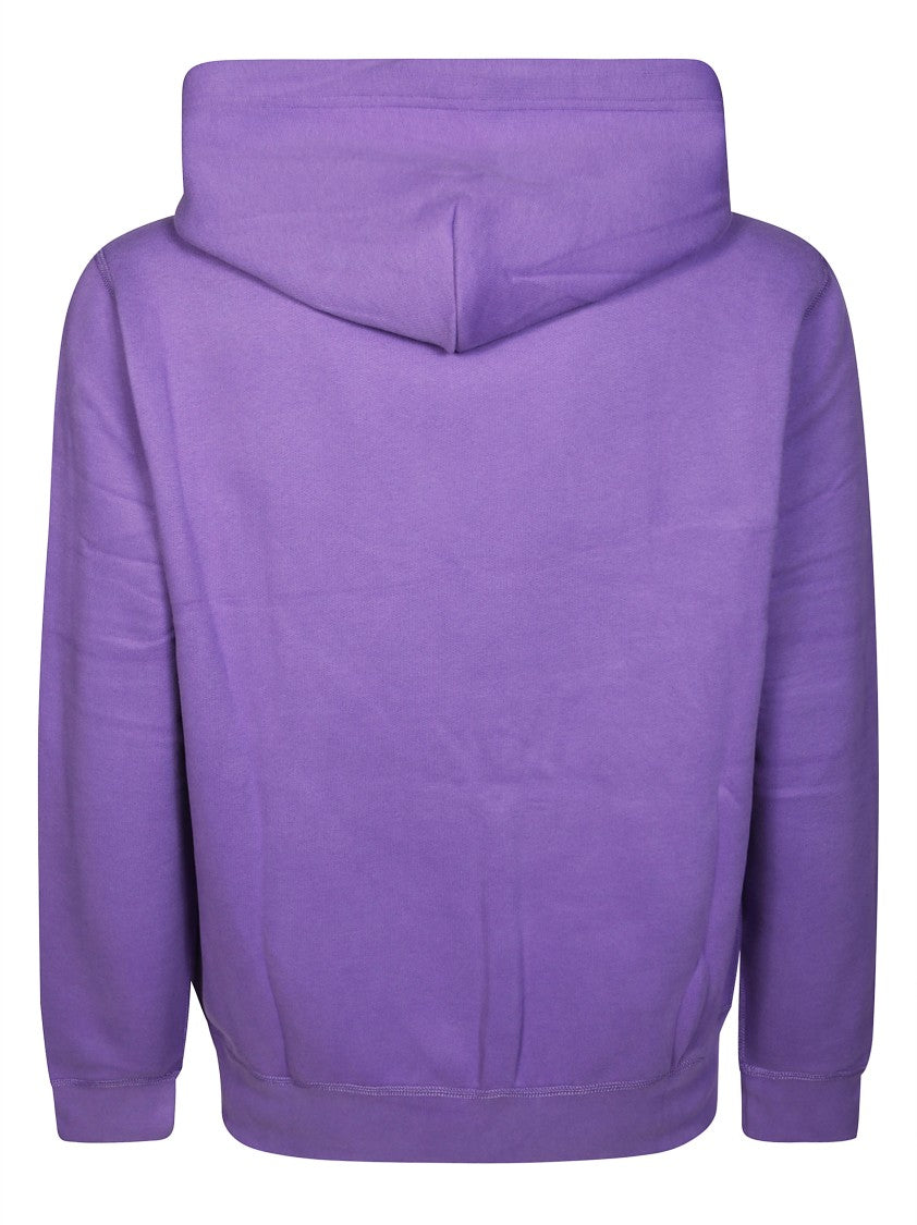 Polo Ralph Lauren Purple Hoodie With Kangaroo Pocket