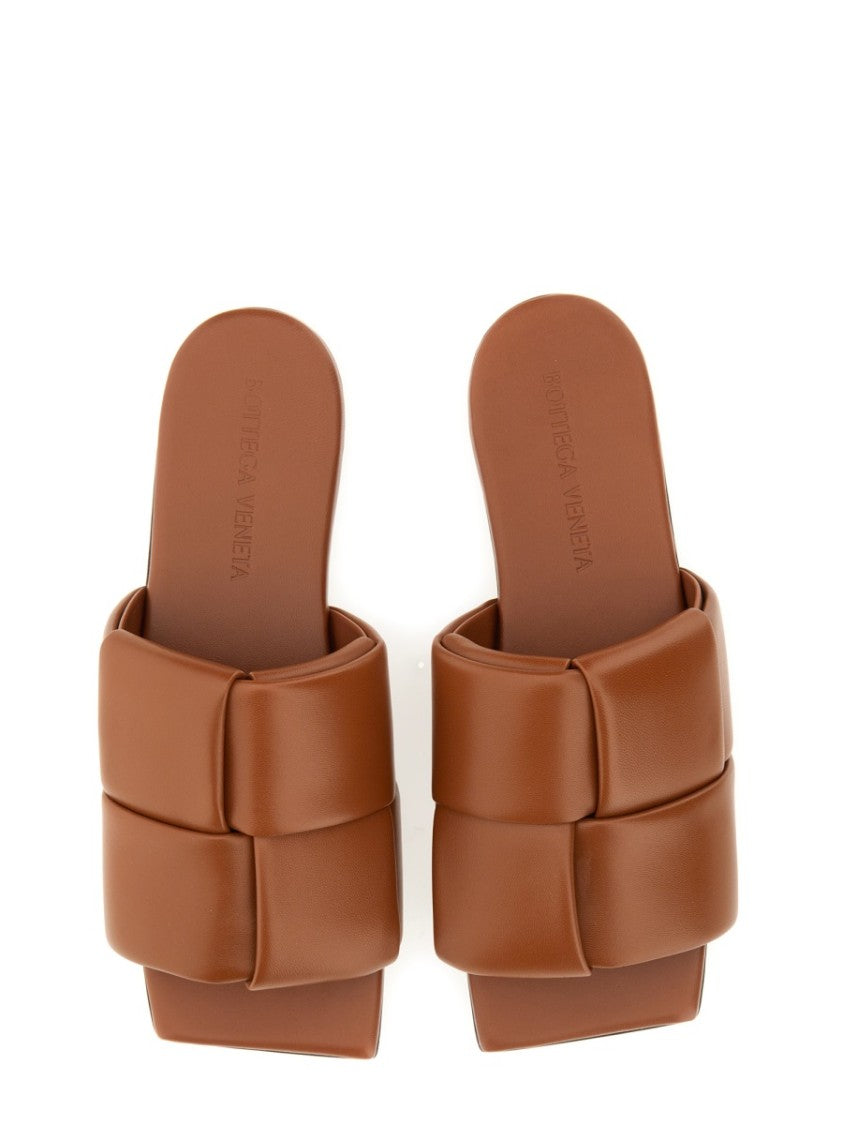 Bottega Veneta Padded Upper Sandal Mule With Low Heel